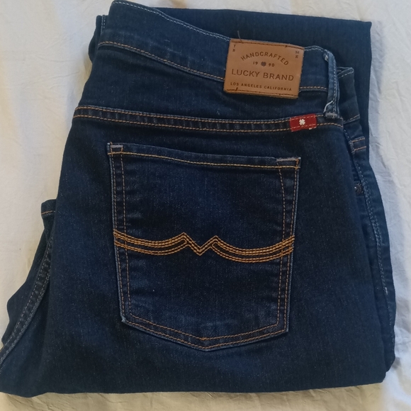 Lucky Brand Denim - Lucky Brand Dark Denim Sweet & Straight Style Size 14/32 Regular